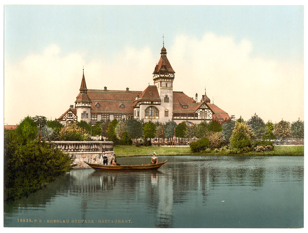 A picture of South Park Restaurant, Breslau, Silesia, Germany (i.e., Wrocław, Poland)