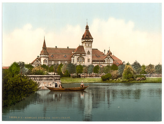 A picture of South Park Restaurant, Breslau, Silesia, Germany (i.e., Wrocław, Poland)