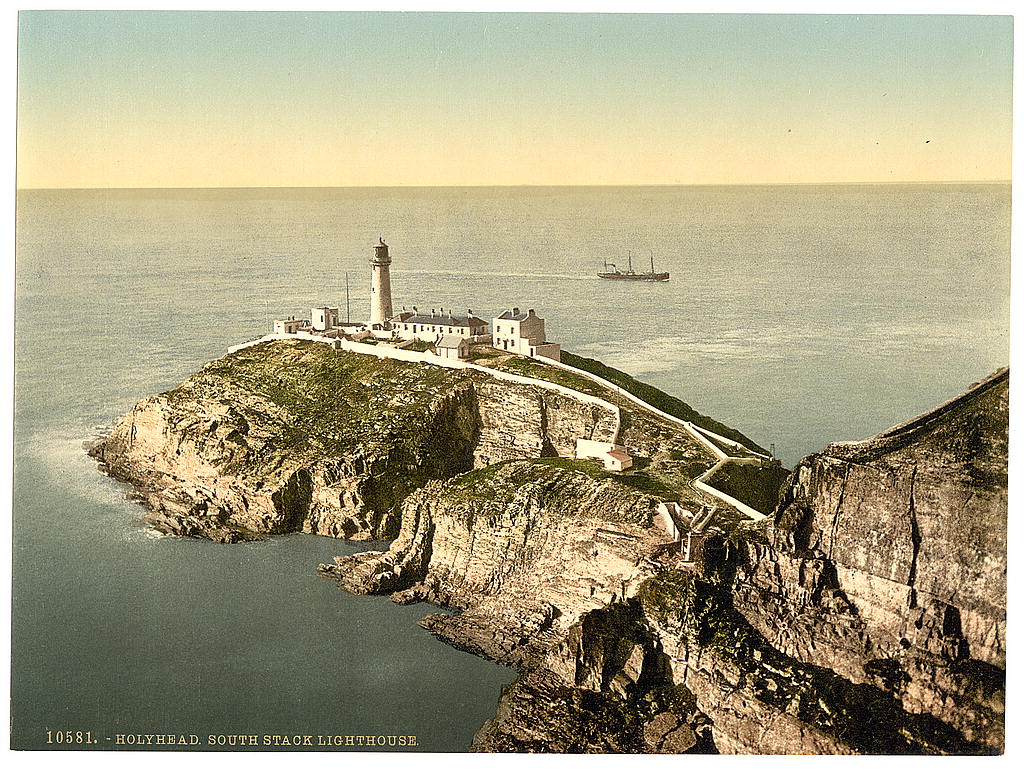 A picture of South Stack Lighthouse, Holyhead, Wales