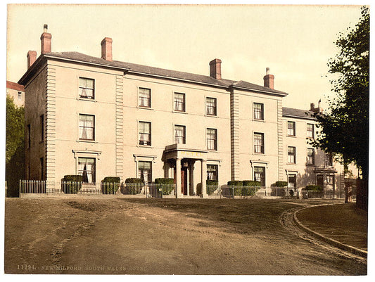 A picture of South Wales Hotel, New Milford (i.e. Neyland), Wales