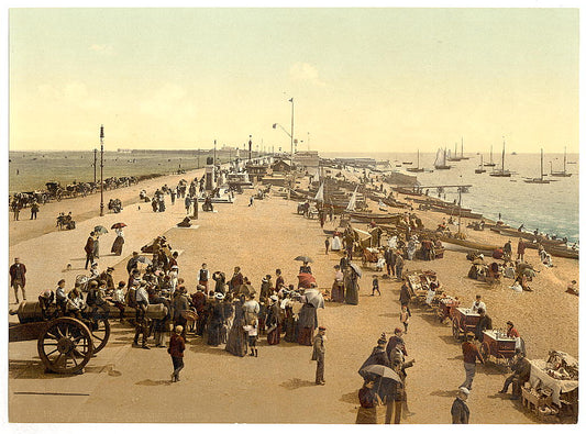 A picture of Southsea beach, England