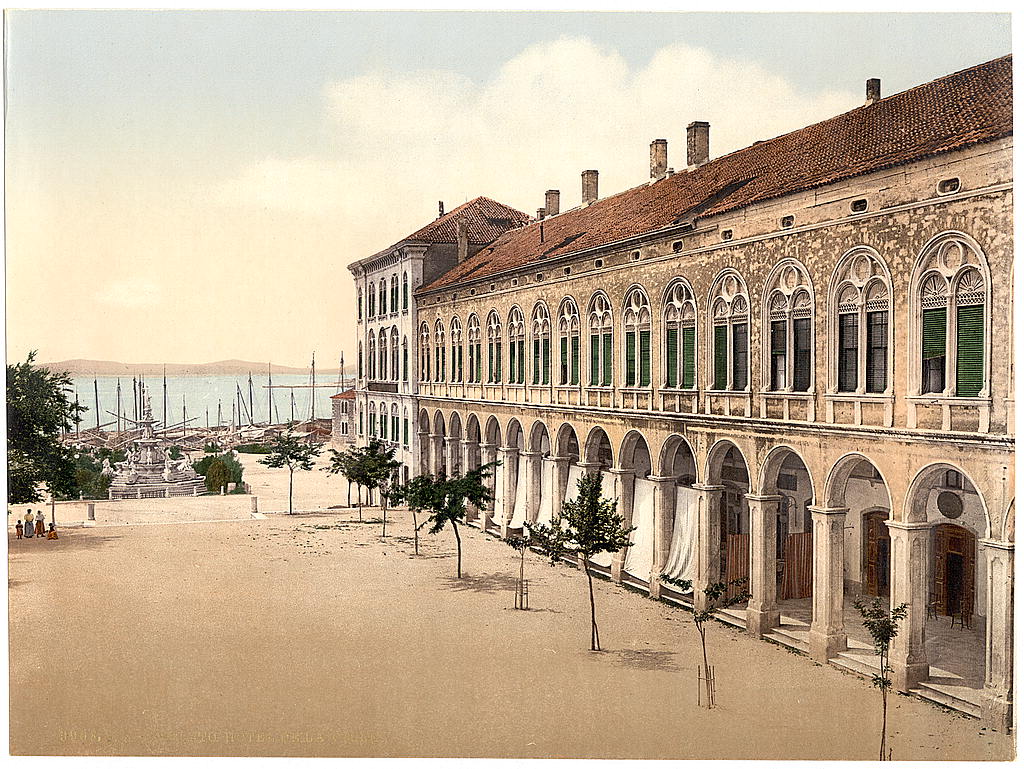 A picture of Spalato, Hotel de Ville, Dalmatia, Austro-Hungary