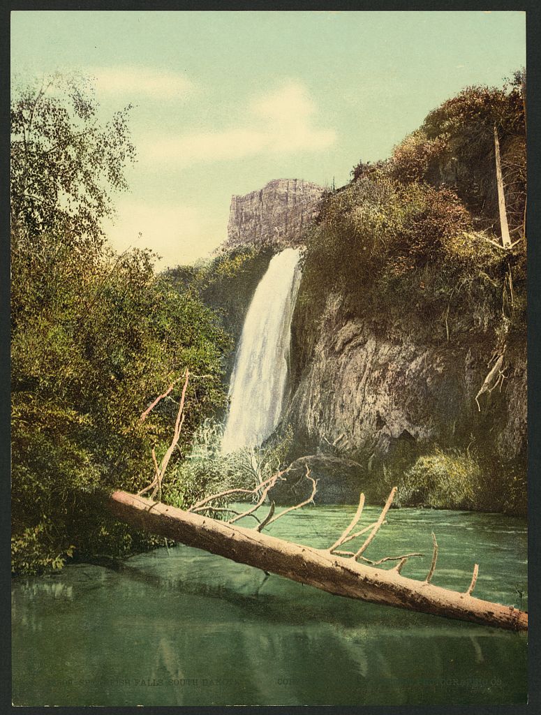 A picture of Spearfish Falls, South Dakota