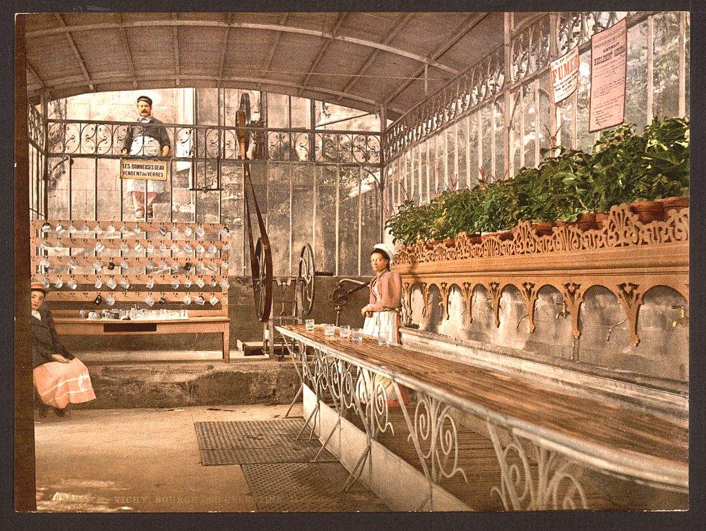 A picture of Spring of the Celestins, I, interior, Vichy, France