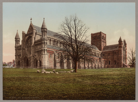 A picture of St. Albans Abbey