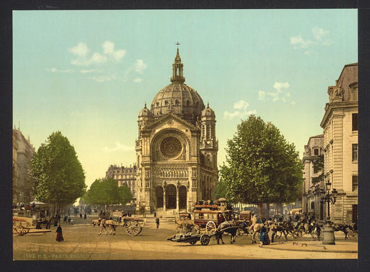 A picture of St. Augustine Church, Paris, France