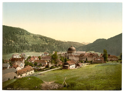 A picture of St. Blasien, general view, Black Forest, Baden, Germany