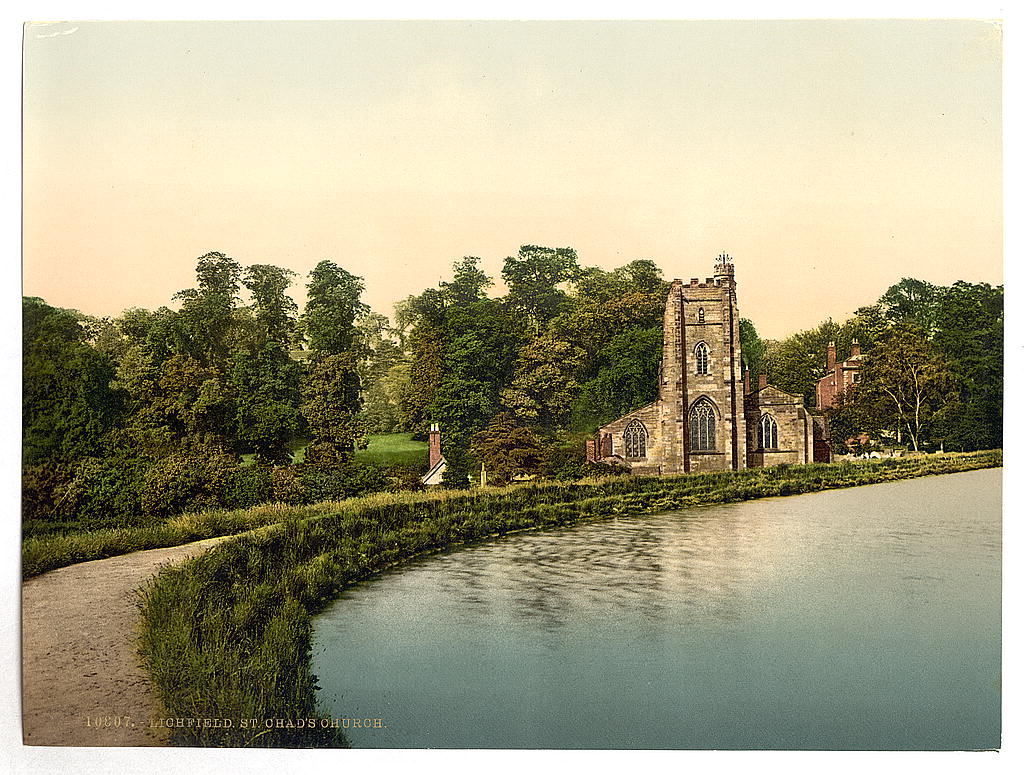 A picture of St. Chad's Church, Lichfield, England