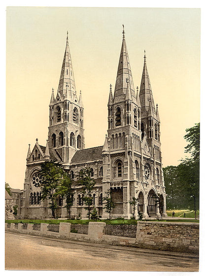 A picture of St. Finbar's Cathedral. County Cork, Ireland