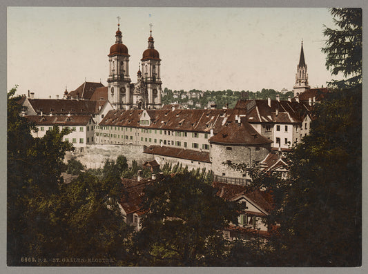A picture of St. Gallen. Kloster