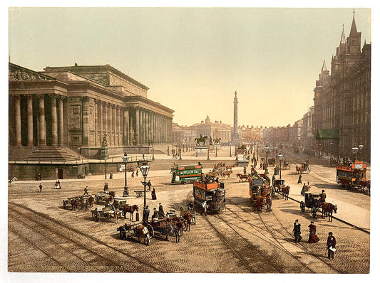 A picture of St. George's Hall, Liverpool, England