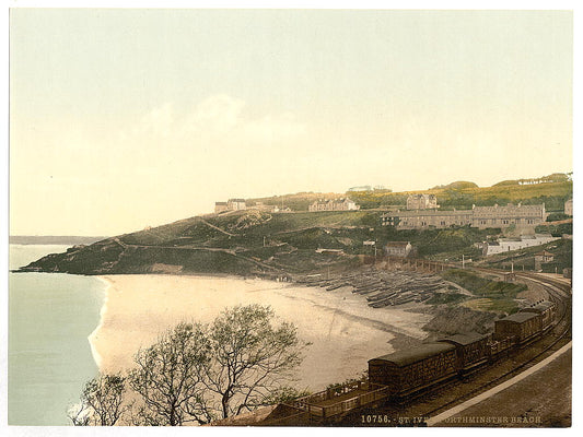 A picture of St. Ives, Porthminster Beach, Cornwall, England
