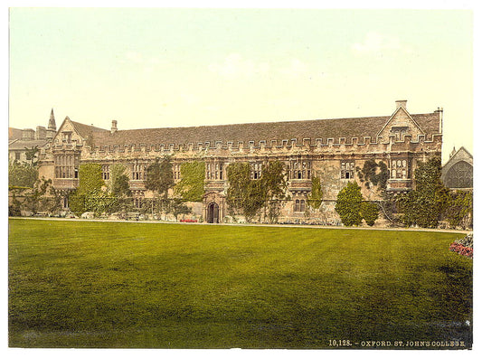 A picture of St. Johns College, Oxford, England