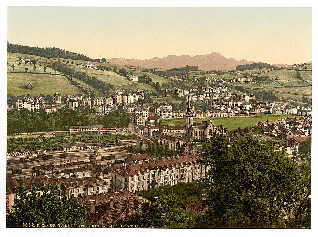 A picture of St. Leonard and the Santes, St. Gall, Switzerland