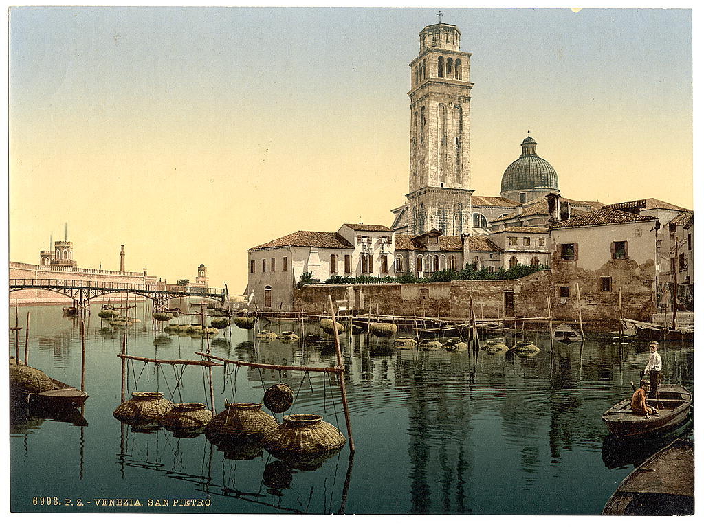 A picture of St. Peter's Church, Venice, Italy