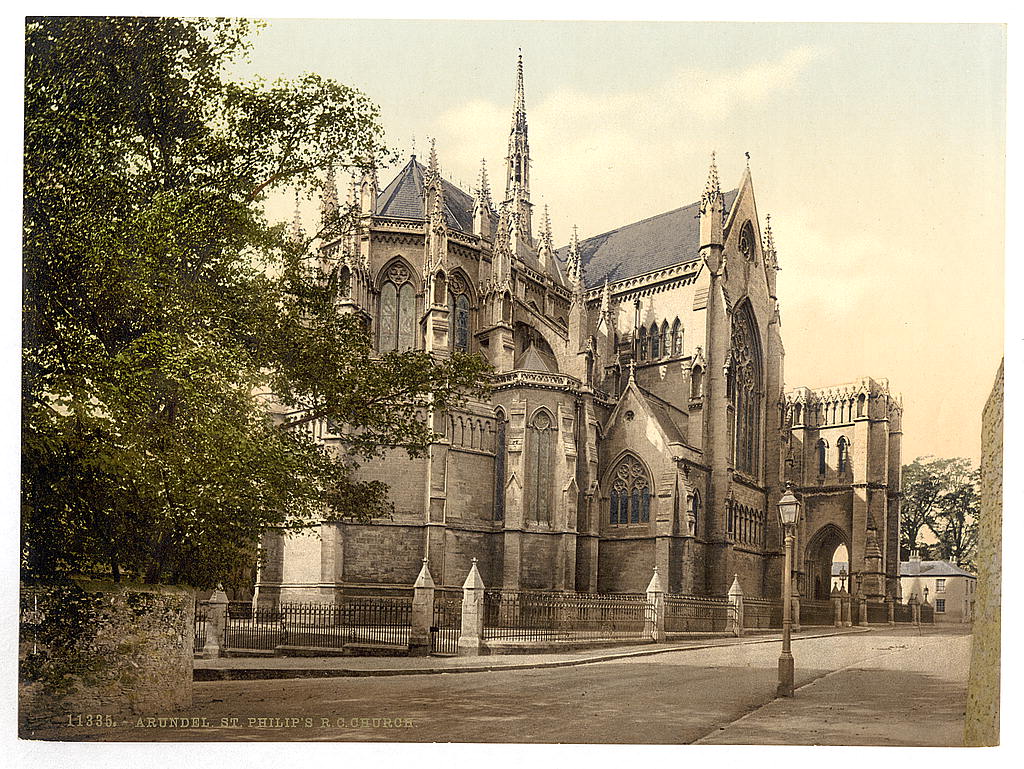 A picture of St. Philip's Church, Arundel Castle, England