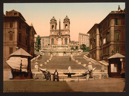 A picture of St. Trinita dei Monti, Rome, Italy