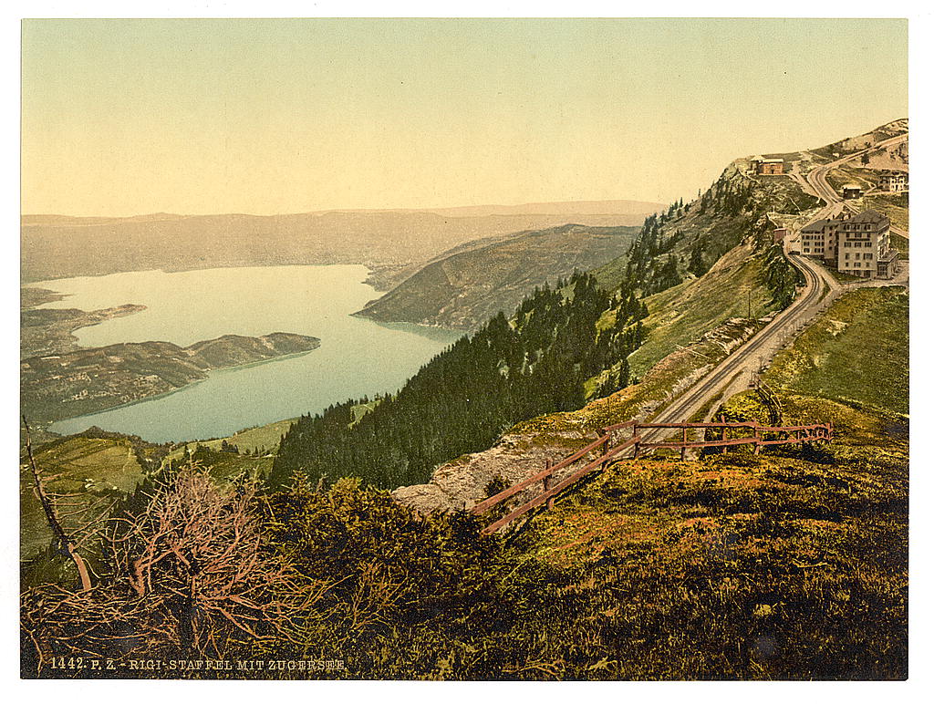 A picture of Staffel and Zug Lake, Rigi, Switzerland