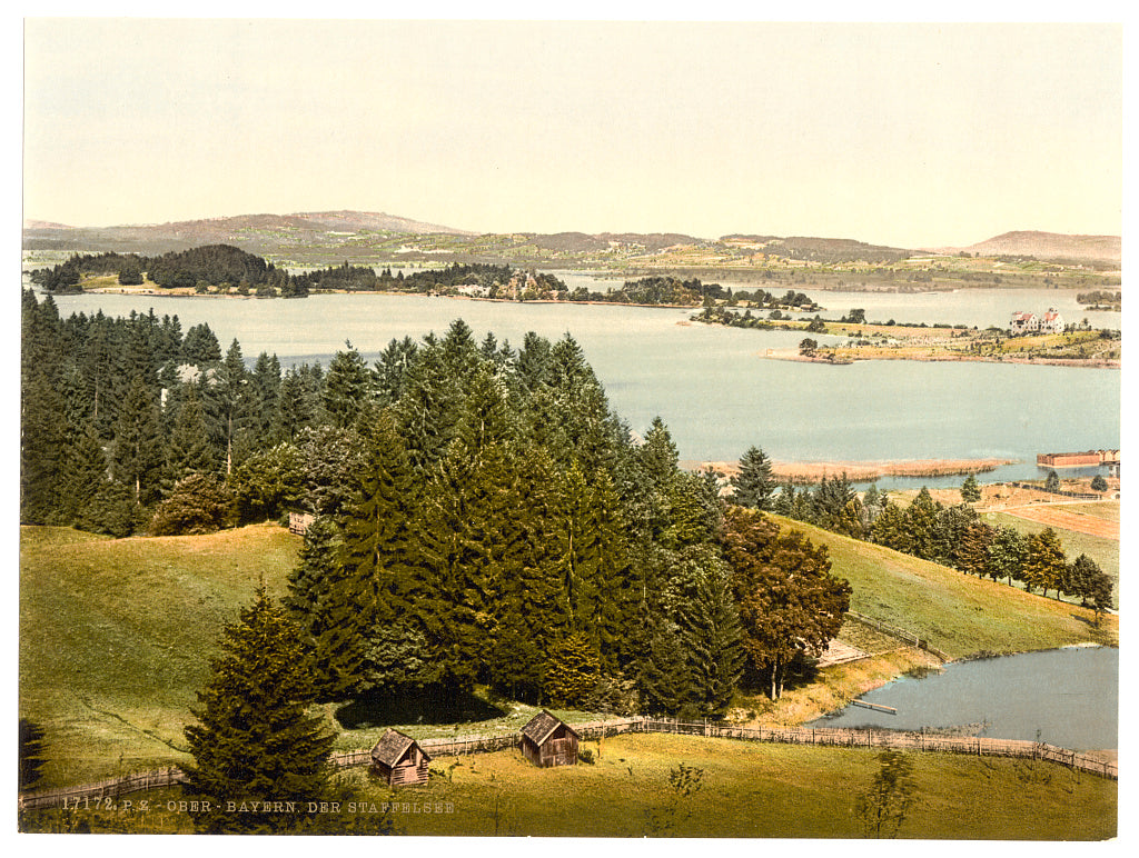 A picture of Staffelsee, general view, Upper Bavaria, Germany