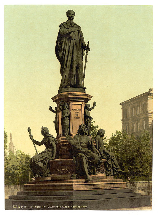 A picture of Statue of King Maximilian II of Bavaria, Munich, Bavaria, Germany