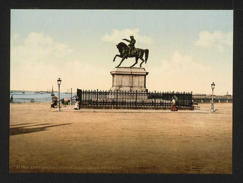 A picture of Statue of Napoleon I, Cherbourg, France