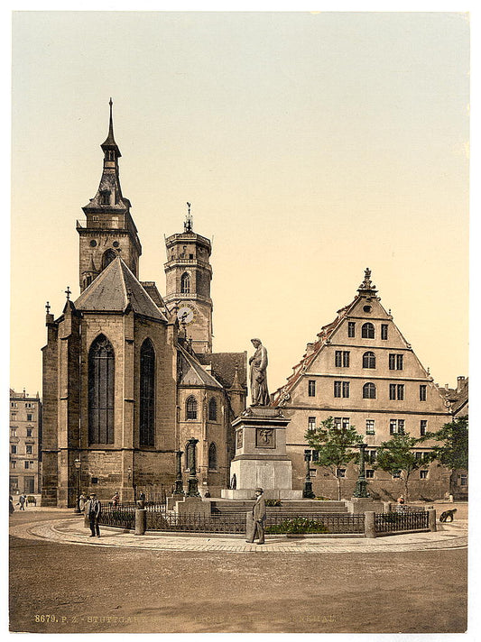 A picture of Stiftkirche, Stuttgart, Wurtemburg, Germany