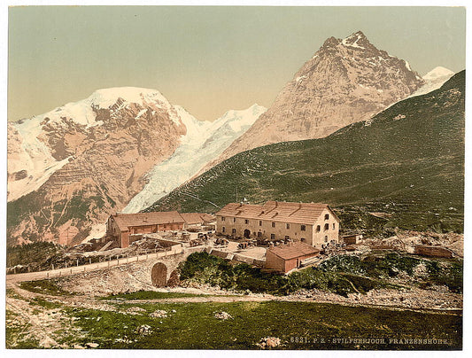 A picture of Stilferjoch (i.e., Stilfer Joch), Franzenshohe, Tyrol, Austro-Hungary