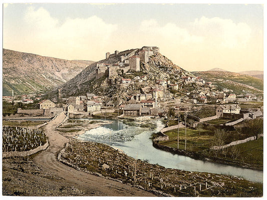 A picture of Stolac, Herzegovina, Austro-Hungary