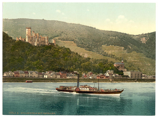 A picture of Stolzenfels Castle and Chapel, the Rhine, Germany