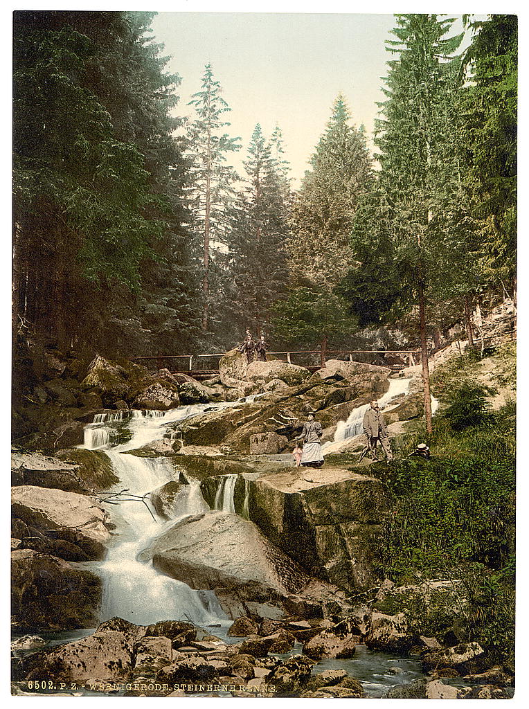 A picture of Stony Brook, Wernigerode, Hartz, Germany