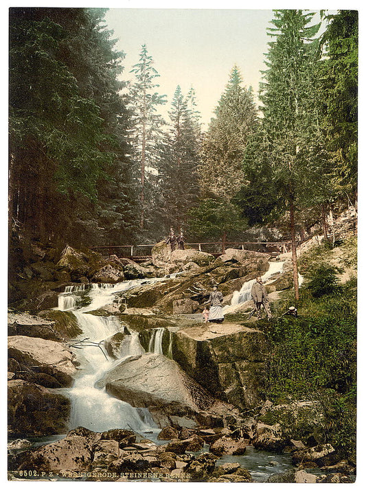 A picture of Stony Brook, Wernigerode, Hartz, Germany