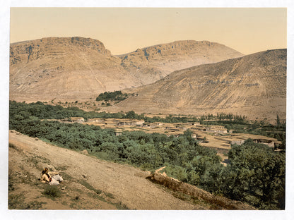 A picture of Suk-Wady-Barada (Abila), Suk-Wady-Barada, Holy Land, (i.e., Jordan)