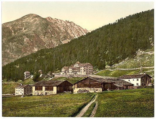 A picture of Sulden Hotel, Sulden, Tyrol, Austro-Hungary