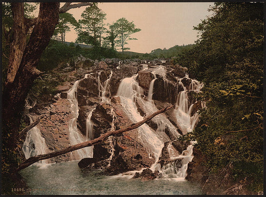 A picture of Swallow Falls, Fairy Glen, Bettws-y-Coed (i.e. Betws), Wales