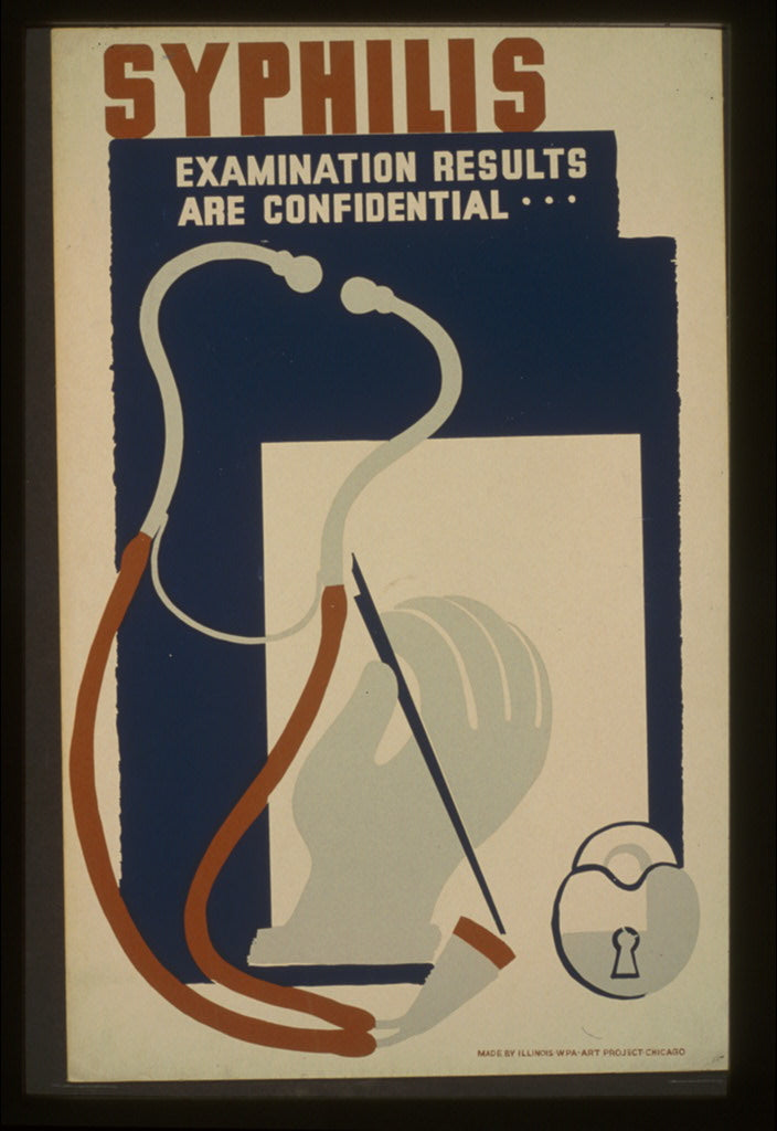 A picture of Syphilis--Examination results are confidential ...
