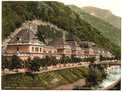 A picture of Szaparybad, Herkulesfürdö, Hungary, Austro-Hungary