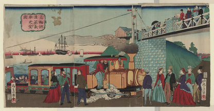 A picture of Takanawa tetsudō jōkisha no zenzu