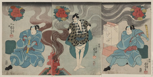 A picture of Tamashima ittō tenjiku tokubei tsukimoto inabanosuke