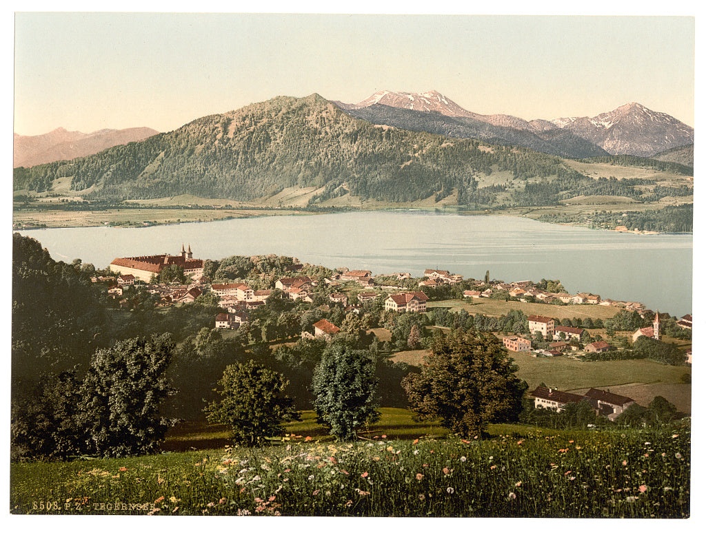 A picture of Tegernsee, general view, Upper Bavaria, Germany