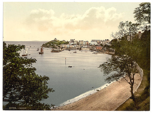 A picture of Tenby, Wales