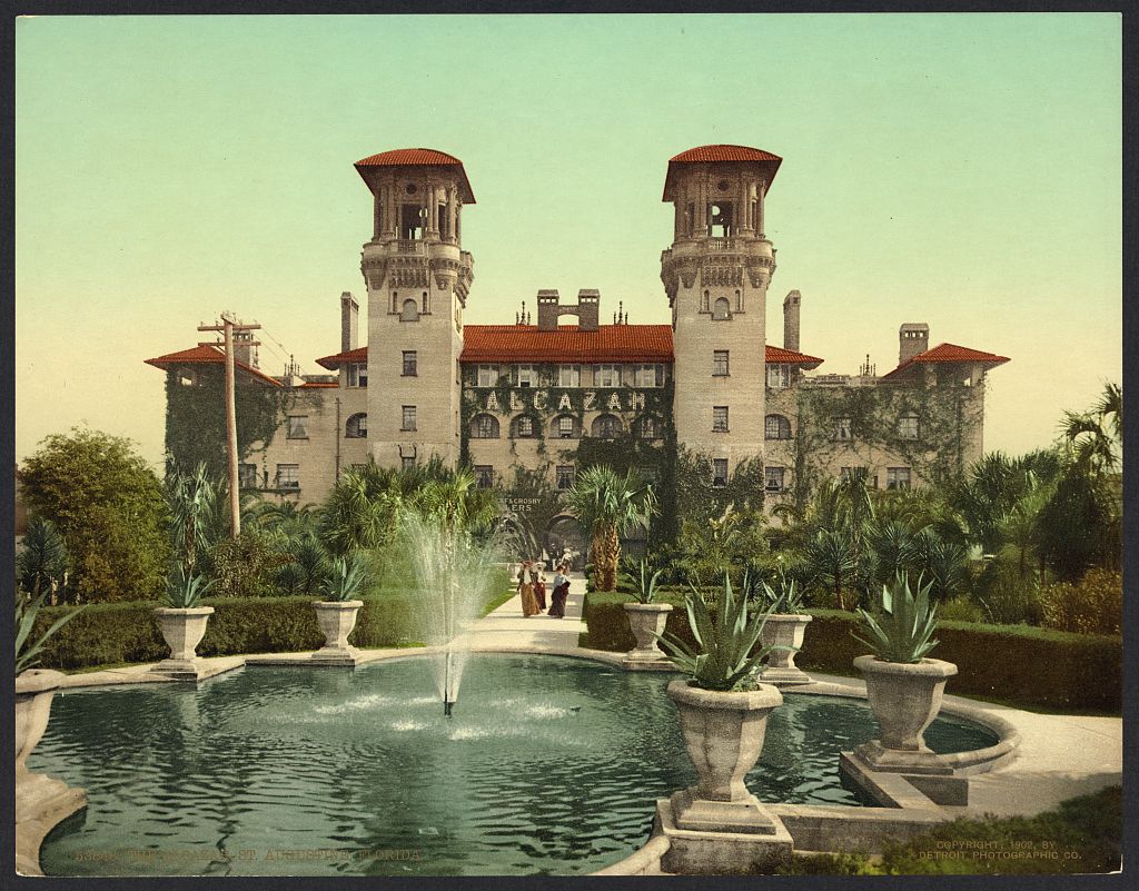 A picture of The Alcazar, St. Augustine, Florida