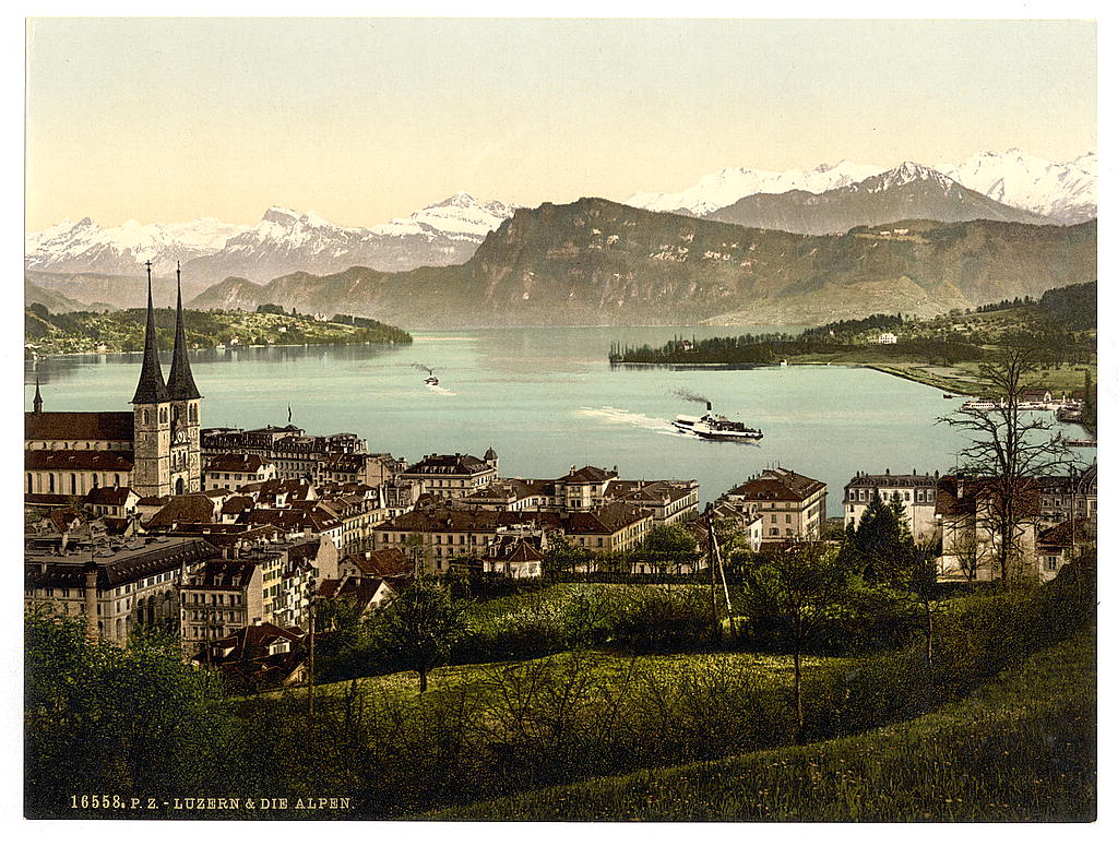 A picture of The Alps, Lucerne, Switzerland