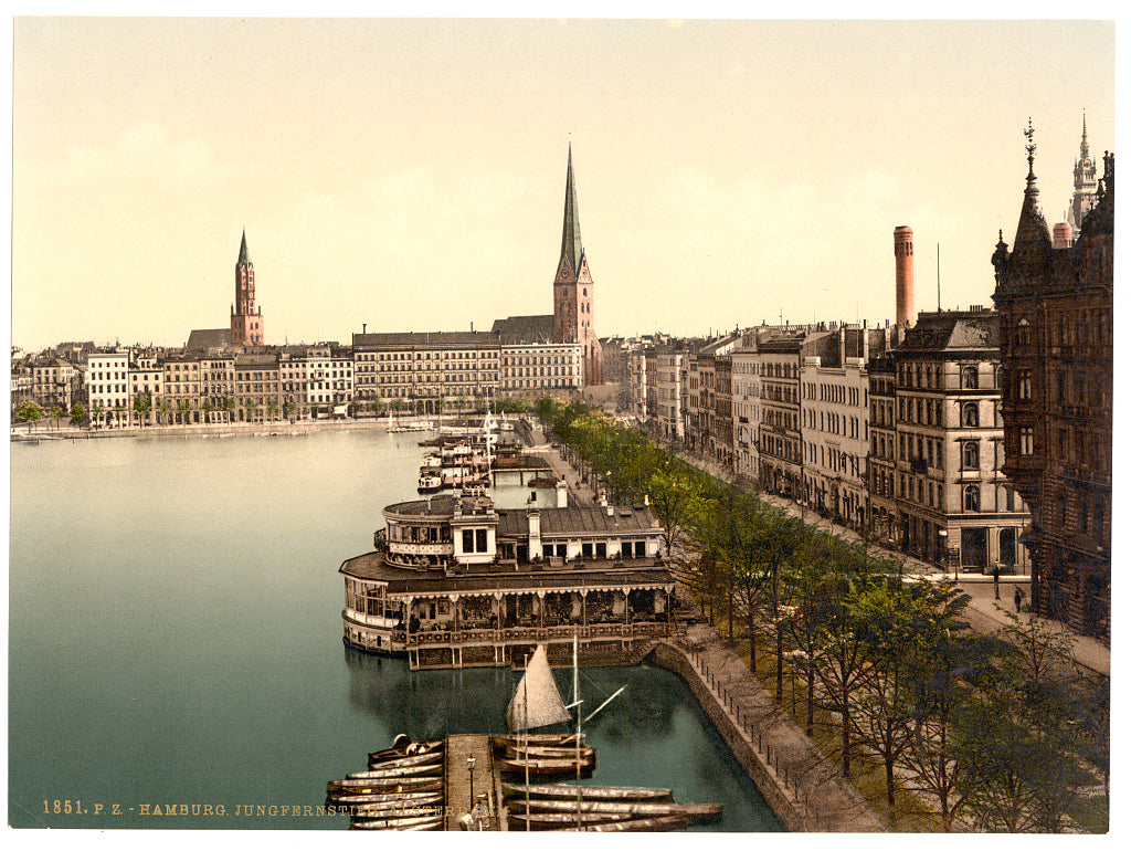 A picture of The Alster Pavillon, Junfernsteig, Hamburg, Germany