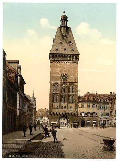 A picture of The Altportel, Speyer, the Rhine, Germany