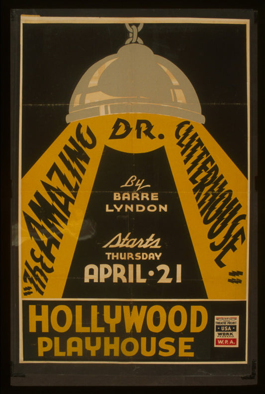 A picture of "The amazing Dr. Clitterhouse" by Barre Lyndon
