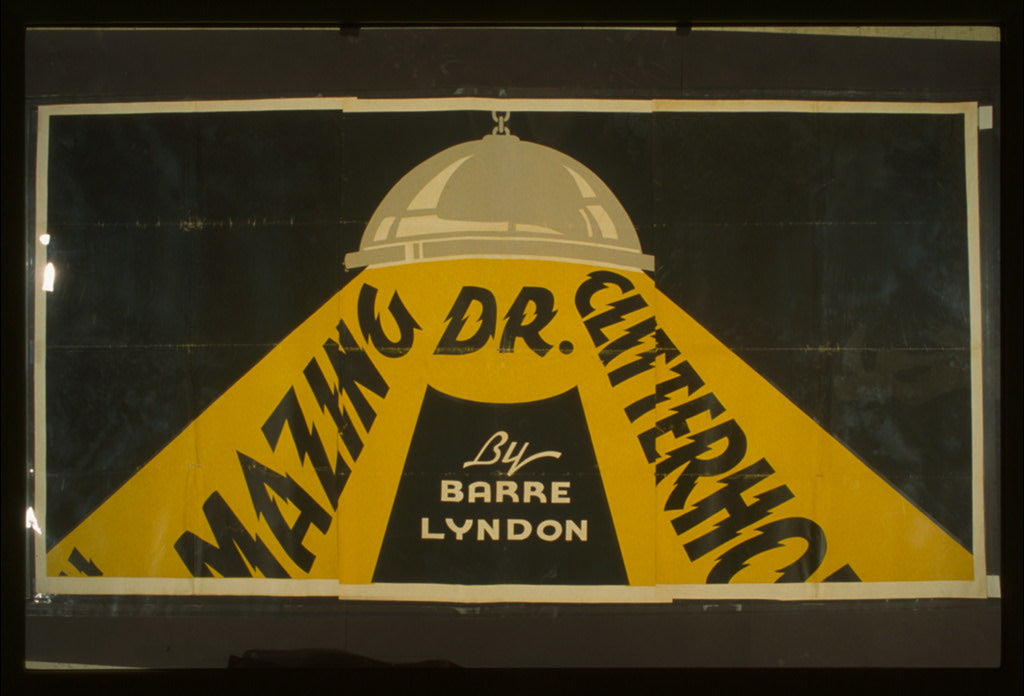 A picture of "The amazing Dr. Clitterhouse" by Barre Lyndon