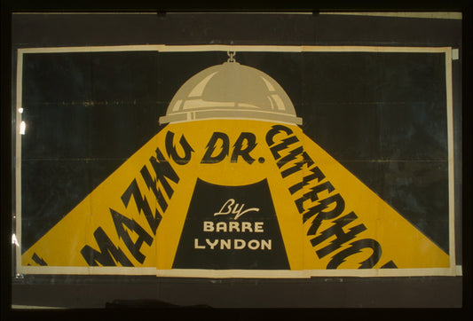 A picture of "The amazing Dr. Clitterhouse" by Barre Lyndon