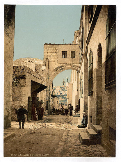 A picture of The Arch of Ecce Homo, Jerusalem, Holy Land