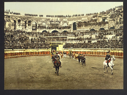 A picture of The arena, bull ring, Nîmes, France