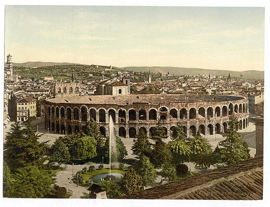 A picture of The Arena, Verona, Italy